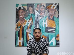 Residensi di New York, Naufal Abshar Dalami Seri Lukisan Survival Residensi di New York, Naufal Abshar Dalami Seri Lukisan Survival