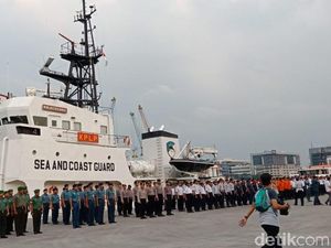 KN Alugara Dikerahkan untuk Patroli Lebaran 2018