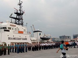 KN Alugara Dikerahkan untuk Patroli Lebaran 2018