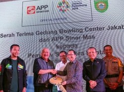 APP Sinar Mas Serahkan Jakabaring Bowling Center Ke Pemprov Sumsel