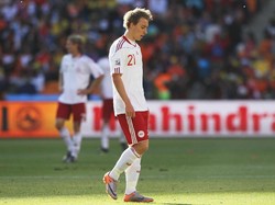 10. Christian Eriksen (Denmark). Debut Eriksen di Piala Dunia terjadi di Afrika Selatan tahun 2010, saat ia masuk jadi pemain pengganti di laga lawan Belanda. Saat itu usia pemain tengah tersebut masih 18 tahun dan 4 bulan. (Foto: Christof Koepsel/Getty Images)