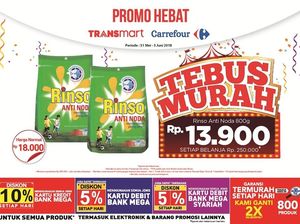 Borong 2 Pilihan Tebus Murah Akhir Pekan Ini di Transmart Carrefour