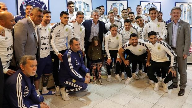 Timnas Argentina merupakan salah satu tim favorit juara di Piala Dunia 2018.