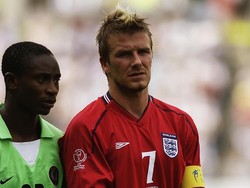 3. Femi Opabunmi (Nigeria). Debut Piala Dunia Opabunmi dijalani tahun 2002, ketika usia pemain sayap itu masih 17 tahun, 3 bulan, dan 9 hari. (Foto: Ross Kinnaird/Getty Images)