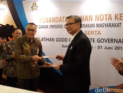 Cegah Korupsi, PT Garam Gandeng Bibit Samad