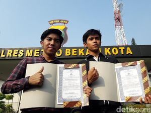 Lawan Begal di Bekasi, Irfan dan Rofik Diberi Penghargaan