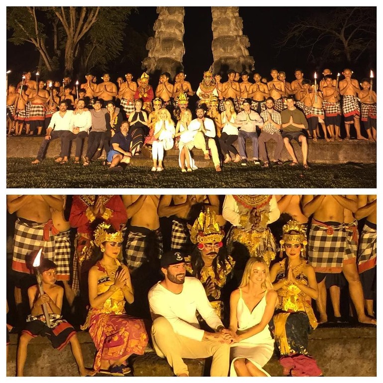Jelang Pernikahan Kakak Kylie Jenner Jalani Ritual Adat Di Bali