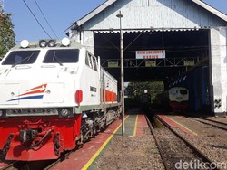 Jelang Lebaran, Daop 7 Madiun Mengecek 11 Lokomotif