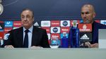 Perez Urut Kening dan Foto-foto Lain Saat Zidane Umumkan Mundur
