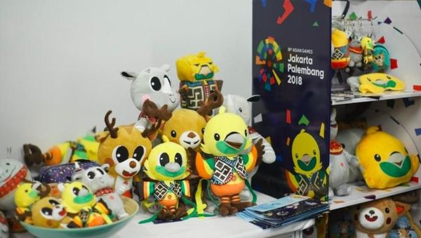 Suvenir Asian Games 2018 yang Menggemaskan dan Layak Dikoleksi