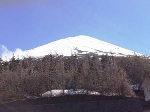 Gunung Fuji dan Salju Abadi