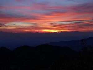 Pemandangan Indah dari Puncak Sibayak