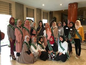 Kehebohan Para Pendukung Finalis Sunsilk Hijab Hunt 2018