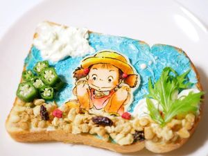 Keren Banget! 10 Roti Panggang yang Dilukis dengan Motif Aneka Binatang