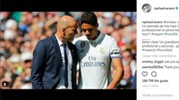 Raphael Varane. Foto: Instagram