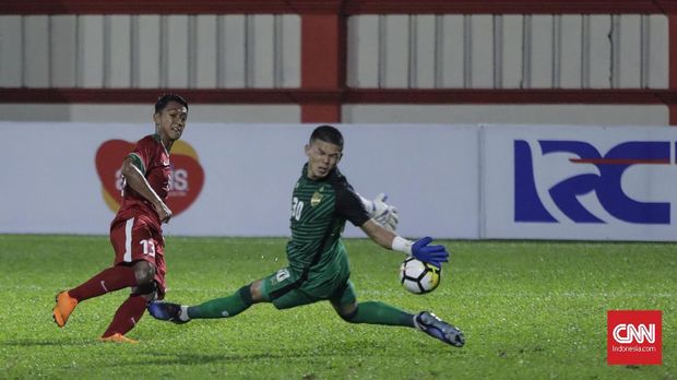 Permainan cepat Febri Hariyadi akan menjadi andalan Timnas Indonesia vs Mauritius.