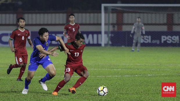 Stadion PTIK menjadi lokasi pertandingan persahabatan antara Timnas Indonesia U-23 dan timnas Suriah U-23