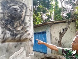 Puluhan Anggota Perguruan Silat Corat-coret Bangunan Ponpes