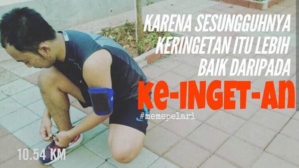 10 Meme Penyegar Pikiran Buat Kamu yang Hobi Lari