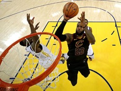 LeBron 51 Poin, tapi Cavs Dikalahkan Warriors di Gim Pertama Final