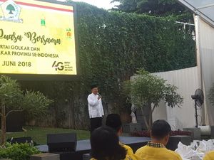 JK hingga Ical Hadiri Buka Bersama Partai Golkar