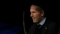 23 Januari 2018. Noda lain dalam karier melatih Zidane di Madrid adalah ketika timnya disingkirkan Leganes dari Copa del Rey. Los Blancos tersingkir dalam agregat 2-2 setelah kalah 1-2 di Santiago Bernabeu pada leg kedua. (Foto: Denis Doyle/Getty Images)