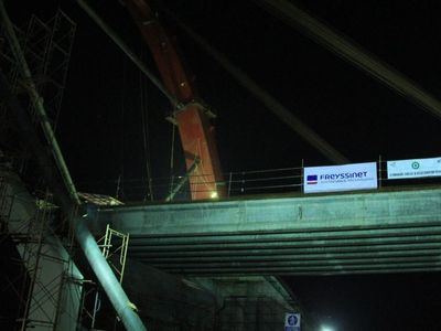 Penampakan Proyek Jembatan Kalikuto yang Digeber 24 Jam