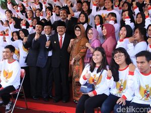Begini Pesan Gubernur Jatim di Hari Pancasila Begini Pesan Gubernur Jatim di Hari Pancasila