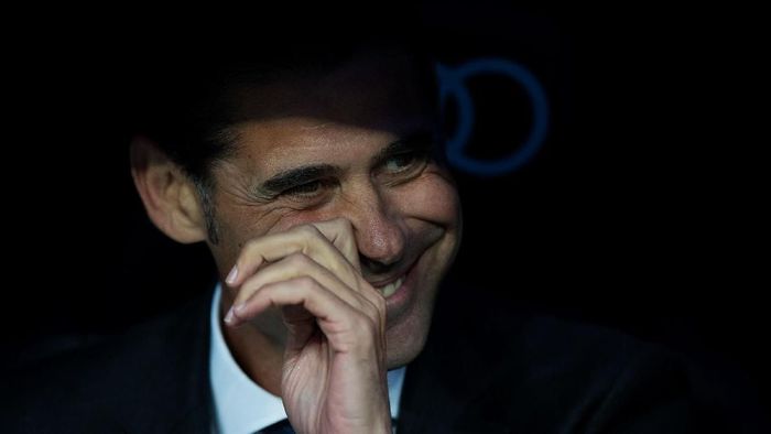 Fernando Hierro ditunjuk jadi pelatih baru Timnas Spanyol untuk Piala Dunia 2018. (Gonzalo Arroyo Moreno/Getty Images) Fernando Hierro ditunjuk jadi pelatih baru Timnas Spanyol untuk Piala Dunia 2018. (Gonzalo Arroyo Moreno/Getty Images)