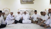 Momen Pertemuan Rizieq-Prabowo-Amien di Mekah