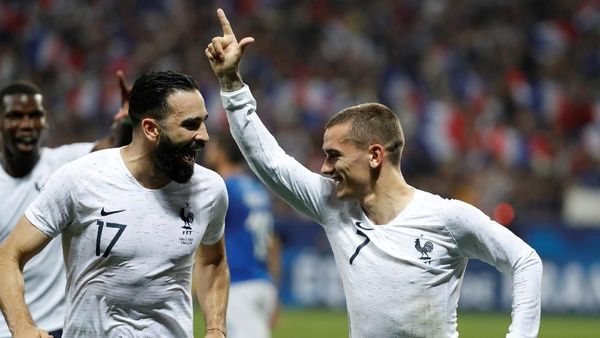 Pemanasan Jelang Piala Dunia 2018, Prancis Tumbangkan Italia