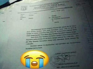 Lurah Cilandak Barat: Target Rp 1 Juta Bukan Zakat, Baru Tahun Ini Lurah Cilandak Barat: Target Rp 1 Juta Bukan Zakat, Baru Tahun Ini
