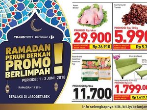 Promo Berlimpah Ayam Broiler hingga Kurma di Transmart Carrefour