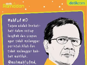 Mahfud MD Bicara Ciri-ciri Orang Bertaqwa Mahfud MD Bicara Ciri-ciri Orang Bertaqwa