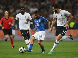 Mancini: Italia Bisa Samai Level Prancis Satu Tahun Lagi