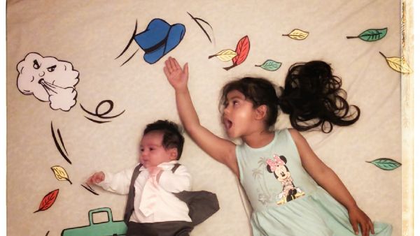 Dengan Properti Sederhana, Foto si Kecil Jadi Tampak Luar Biasa