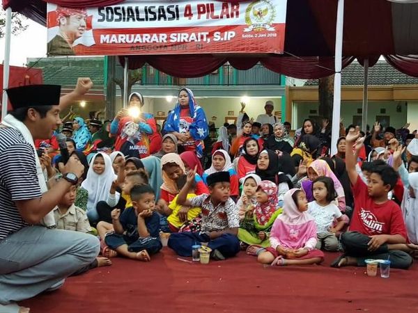 Sosialisasi 4 Pilar bagi Masyarakat Sumedang