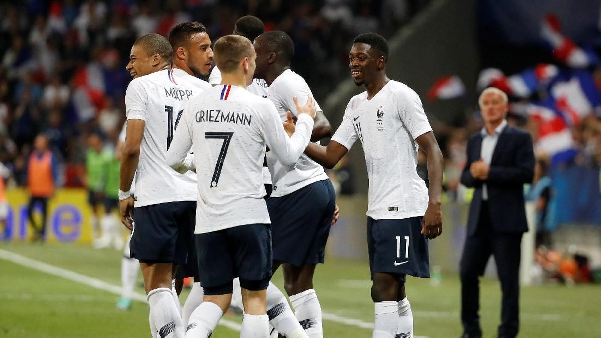 Timnas Prancis menang 3-1 atas Italia dalam pertandingan persahabatan (Foto: Eric Gaillard/Reuters)