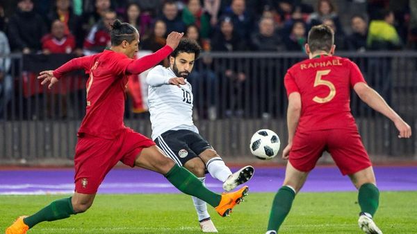 Foto: Melihat Aksi Mo Salah Bersama Timnas Mesir