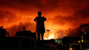 Letusan Gunung Kilauea Jadi Tontonan