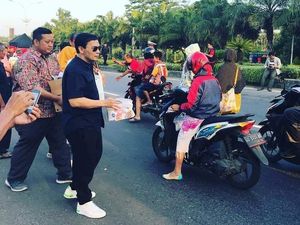 Mantan Bupati Kediri Kampanye Gus Ipul-Puti di Bulan Bung Karno