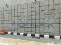 Polisi Amankan Pelaku Vandalisme Underpass Mampang