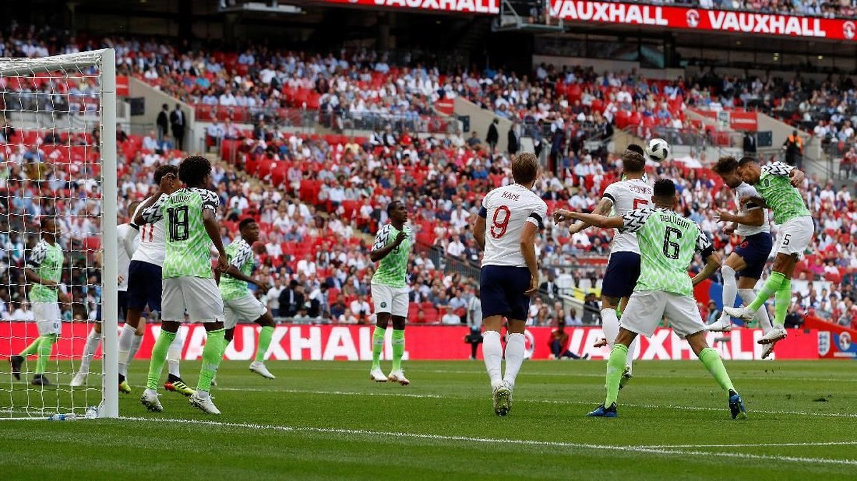 Inggris menang 2-1 atas Nigeria dalam laga uji coba jelang Piala Dunia 2018 (Foto: Darren Staples/Reuters)