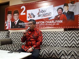 Kader PDIP Patungan untuk Logistik Tb Hasanuddin-Anton Charliyan