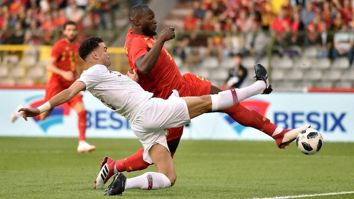 Belgia vs Portugal berakhir imbang 0-0 (Foto: Eric Vidal/Reuters)