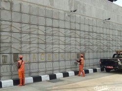 Polda Metro Bentuk Tim Buru Pelaku Vandalisme Underpass Mampang