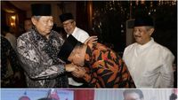 Saat Tokoh Cium Tangan: Jokowi ke Megawati dan Gatot ke SBY