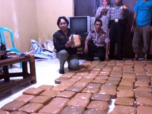 125 Kilogram Ganja Cianjur Sudah Berbentuk Paket, Ini Penampakannya 125 Kilogram Ganja Cianjur Sudah Berbentuk Paket, Ini Penampakannya