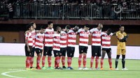 Madura United ada di posisi ke-10. Transfermarkt menaksir nilai skuat mereka sekitar Rp 49,6 miliar. (Foto: dok: Liga-Indonesia.id)