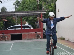 Bukan Cuma untuk Sirkus, Sepeda Roda Satu Juga untuk Olahraga